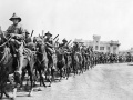 New Zealand Mounteds ride through Cairo
