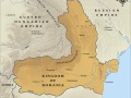 Map of the Kingdom of Romania in 1916