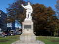 Robert Scott memorial in Christchurch