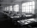 Transcribing data, 1945