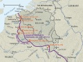 The Western Front 1916-1917 map