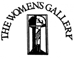 Stylised image below the words The Womens Gallery