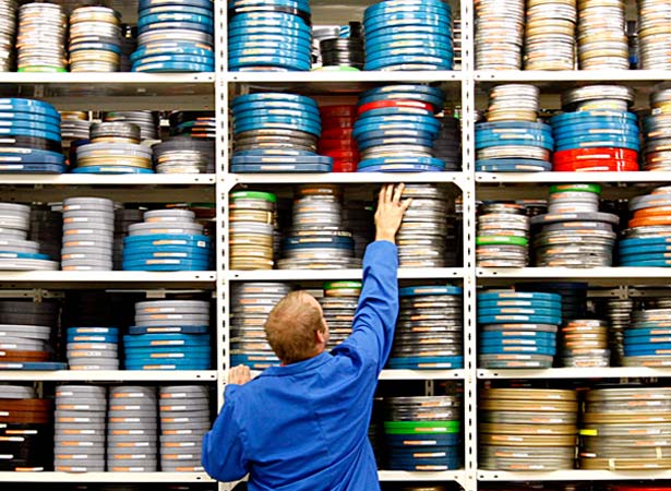 New Zealand Film Archive vault, 2011