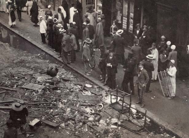 Damage caused during the 'Battle of the Wazzir'
