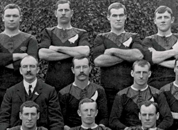 The 1905–06 ‘All Blacks’ touring team