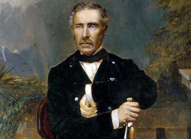 Painting of Sir George Grey, c. 1860
