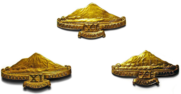 11th Taranaki Company badge