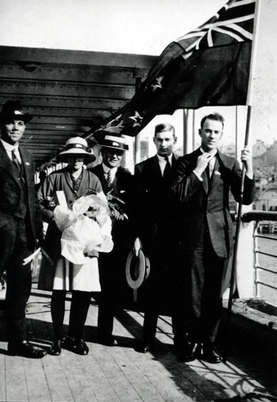 First official Olympic team