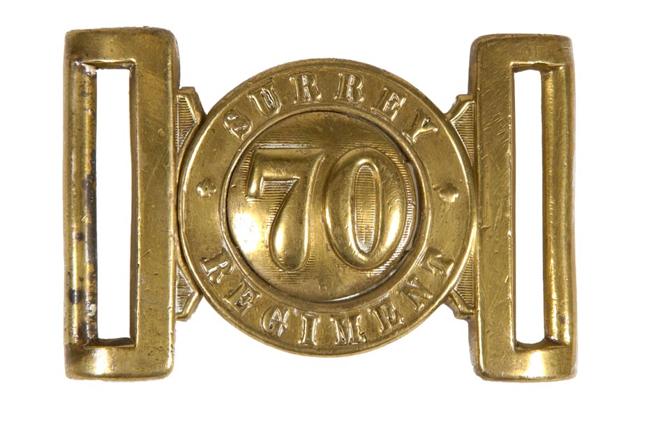 70th Regiment belt buckle