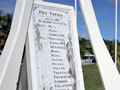 National Memorial in Niue