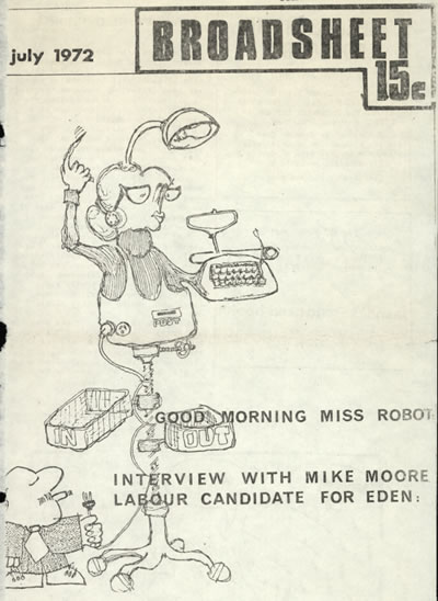 Broadsheet cover