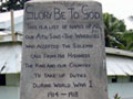 Atiu war memorial, Cook Islands