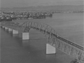 Original 2-lane bridge over the harbour
