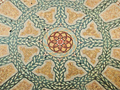 Mosaic pattern on floor