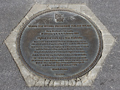 Plaque about the 