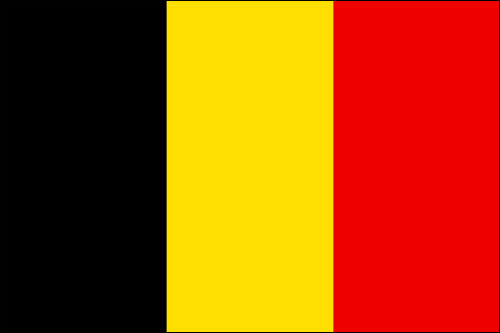 Kingdom of Belgium flag