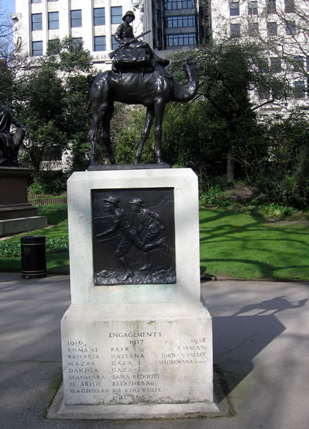 Camel Corps memorial
