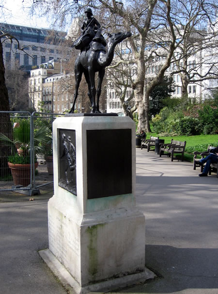 Camel Corps memorial