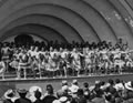 Māori group performing on stage