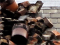 Damaged Chimney