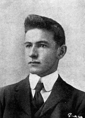 Clarence Hare on departure for Antarctica