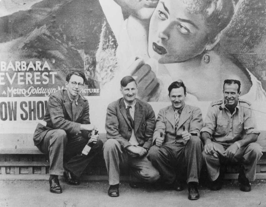 Allen Curnow and friends