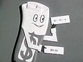 Decimal currency cartoon