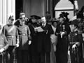 Joseph Ward reading proclamation