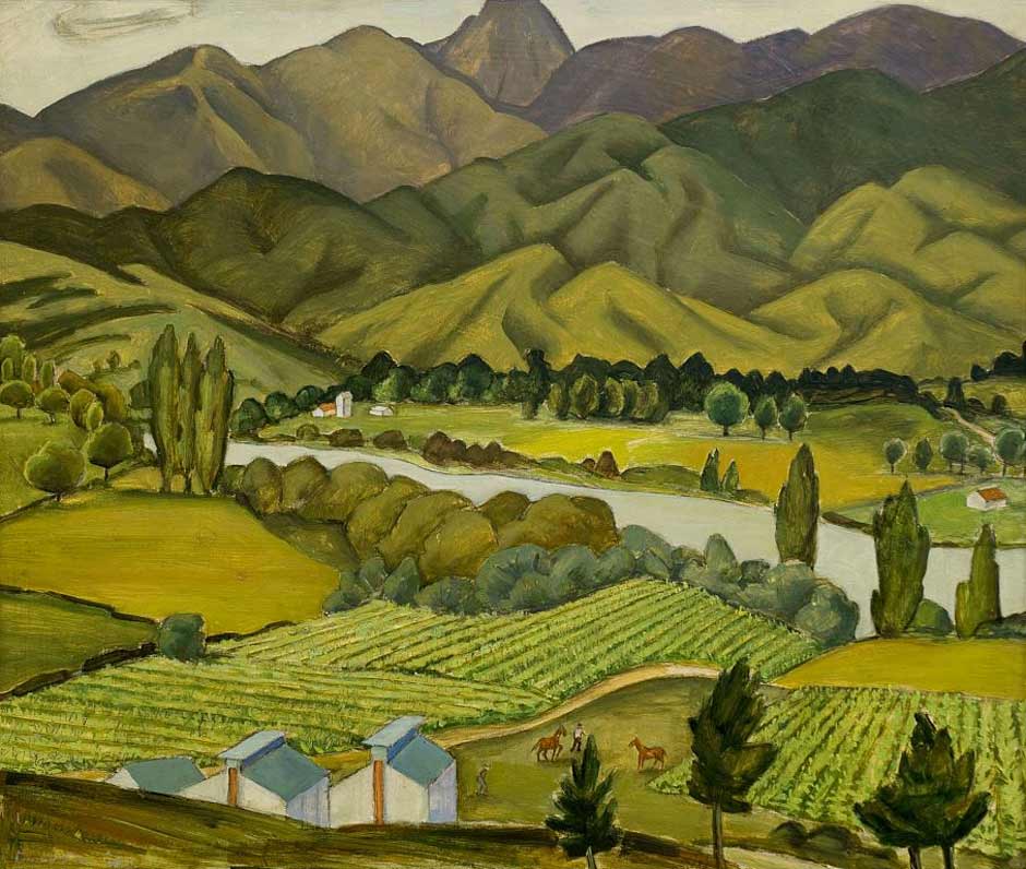 Tobacco fields, by Doris Lusk