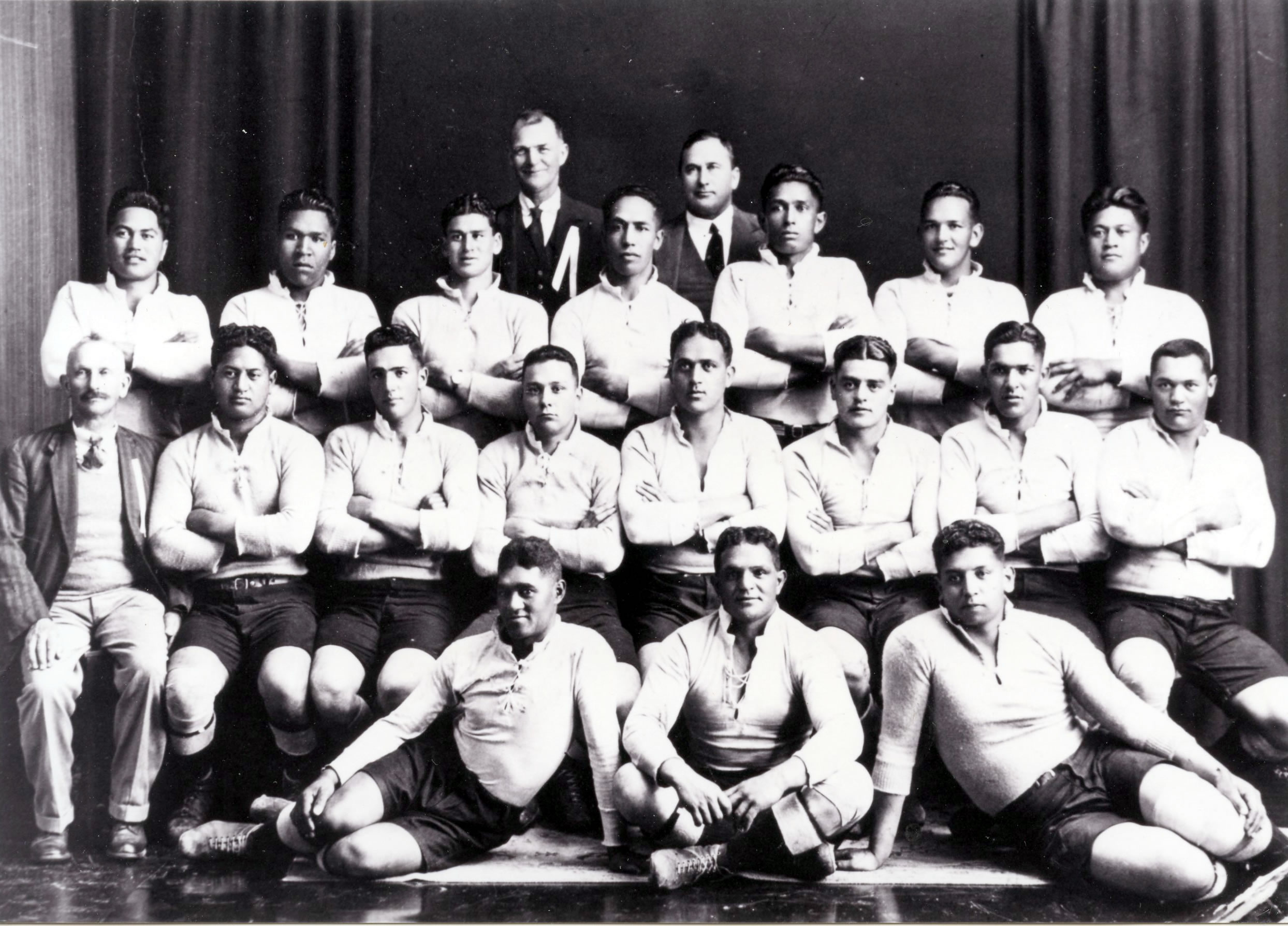 East Coast rugby team, 1933-34