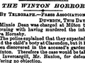 Reports of the Minnie Dean trial