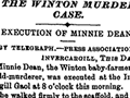 Execution of Minnie Dean