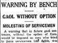 Newspaper article, June 1943