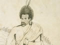 Sketch of Maori chief