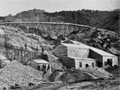 Mine site on hillside