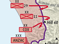 Anzac-Suvla sectors, August-December 1915