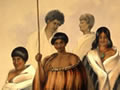 A group at the Te Aro Pah by George Angas