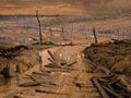 Menin Road from Hooge Crater by George Butler, circa 1918