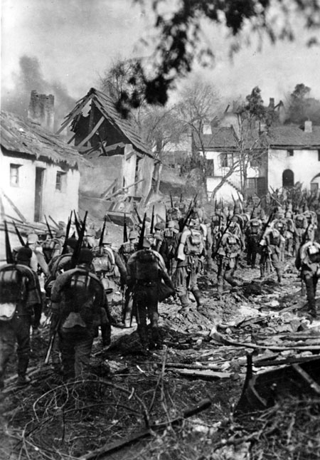 German soldiers on the Eastern Front