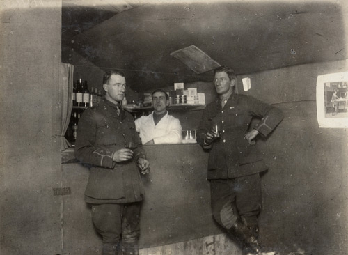 Rest and recreation on the Western Front