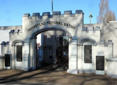 Hampstead memorial baths, Ashburton