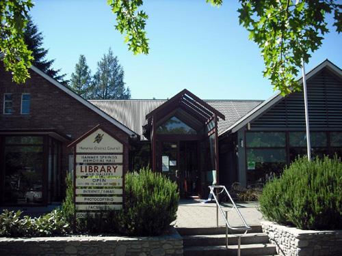 Hanmer Springs war memorial hall
