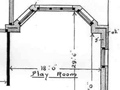 Home of Compassion Crèche architectural plans, 1914 Home of Compassion Crèche architectural plans