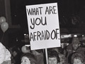 Protest placard