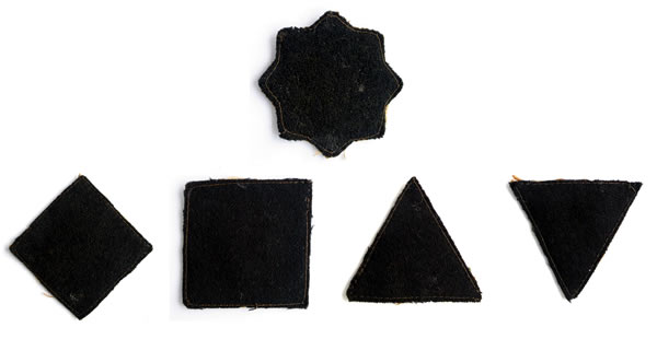 NZ Rifle Brigade cloth patches