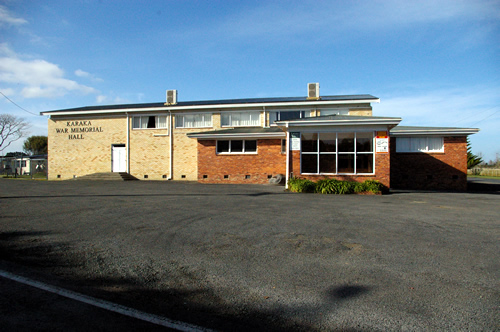 Karaka war memorial hall