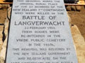 Memorial plaque
