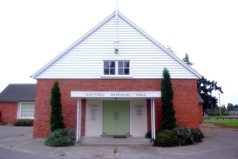 Mayfield war memorial hall