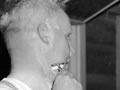 man shaving
