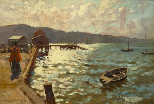 Wellington Harbour by James Nairn